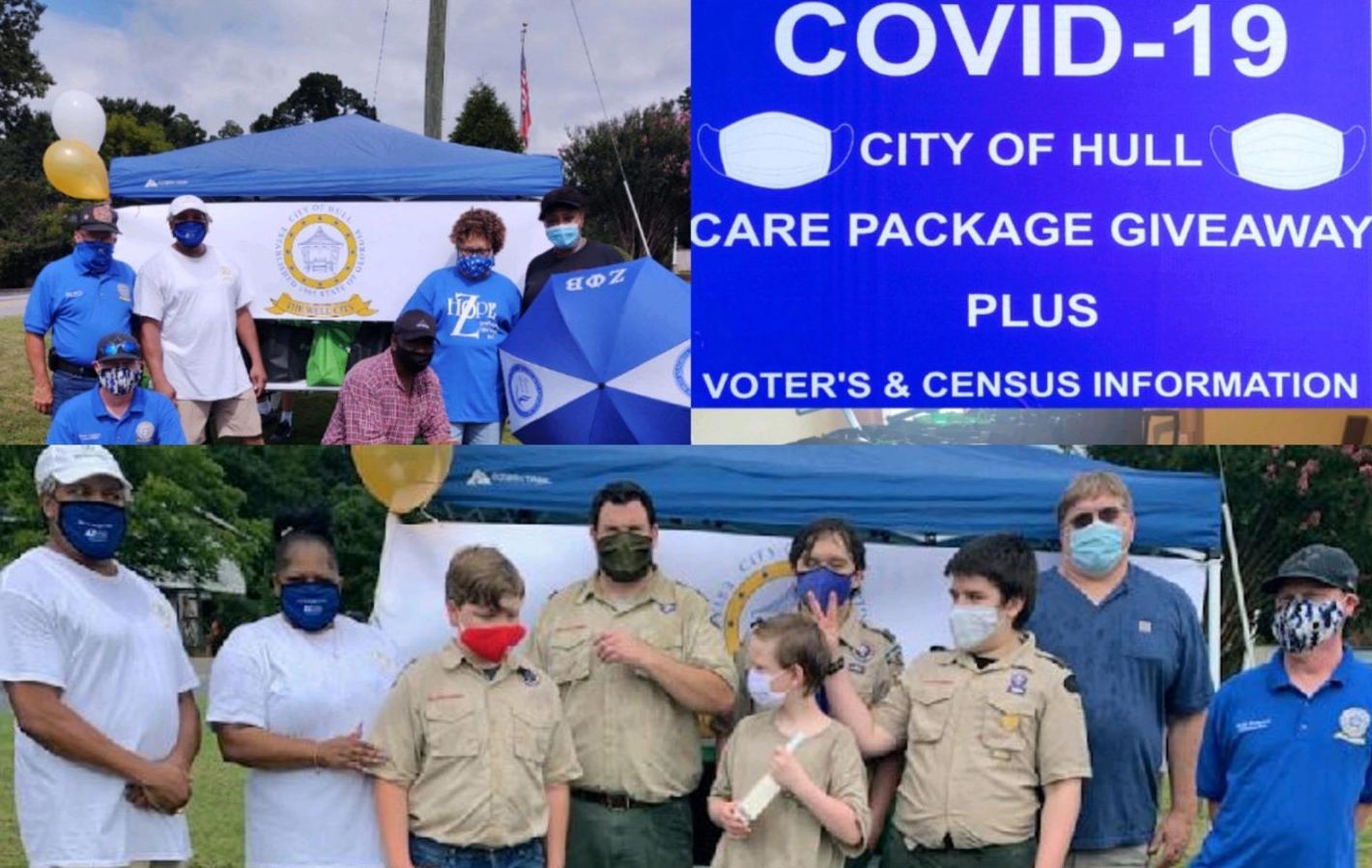 City of Hull distributes COVID-19 care packages